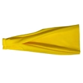 Diadema deportiva elástica amarilla para hombre, banda para el sudor para correr y gym - Amarillo