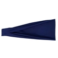 Cinta deportiva elástica para hombre en tela azul oscuro para correr y fitness - Azul marino