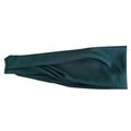 Cinta elástica de deporte para hombre en color verde oscuro con textura de tela - Verde Oscuro