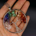 Silver Circular Tree of Life