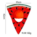 Pet watermelon costume hat for festival cosplay party props 35x42cm plush headgear - Watermelon Headgear