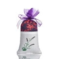 Single purple lavender sachet with lemon scent illustration on a white background - Jasmine
