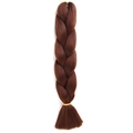 Monochrome reddish brown jumbo braid hair extension for professional styling - 33# (Dark Auburn)