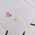 Gold-plated star and moon zircon pendant with hollow design for DIY jewelry making - 20# Gold Irregular Star Moon