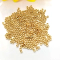 14K vergulde 2mm knijpkraaltjes voor DIY sieraden maken en het vastzetten van kralen - 1.5mm / 14k Goud Kleurbehoud
