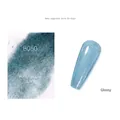 Vernis à ongles gel sarcelle effet fourrure B050, fini brillant, tenue 30 jours - Fourrure Cyan B50