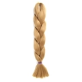 Golden jumbo braid synthetic hair extension with tight weave and natural luster finish - 27# (Honey Blonde)
