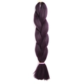 Vibrant purple jumbo braid synthetic hair extensions for braiding and African hairstyles - 850K (Deep Purple)