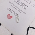 Silver oval zodiac charm with animal engravings and number thirteen on wedding paper - 9# Silver Lucky Oval Tag