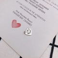 Silver star and moon heart pendant with zircons for DIY jewelry making and crafts - 19# Silver Irregular Star Moon
