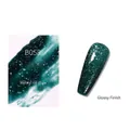 Vernis à ongles gel pailleté vert lac B058 en flacon 12ml pour manucure brillante - Paillettes Vert Lac B58
