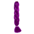 Vibrant purple synthetic jumbo braid hair extension for professional African braiding styles - 3PURPLE (Light Purple)