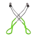 Solleva barattoli in acciaio inox con manico nero e rivestimento antiscivolo verde - Sollevatore Barattoli Verde