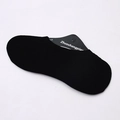 Chaussettes invisibles noires en velours pour hommes avec silicone antidérapant et extensible - Taille unique / Noir