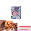 Archaeology dig kit with orange block, yellow dinosaur skeleton and red tool set - Penguin Dig Kit Single Pack