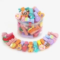 Kinder Haarspangen Set mit niedlichen Comic-Tieren und bunten Motiven in einer Dose - Tierstil 26 Stück Boxed