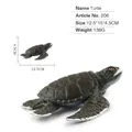 Realistic turtle marine animal model with detailed brown shell texture and fins - Sea Turtle