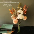 Ramo de dientes de león artificiales nórdicos en color champán para mesa - 44cm / Ramo de Diente de León 1059 (Champaña)