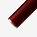 Waterproof jelly film flower wrap in burgundy matte finish with gold metallic border - 20Pcs/58*58cm / Gold Edge Jelly Film-Red Pear