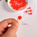 Miniatur 2,5cm realistische rote Kirsche Harz Zubehör für DIY Handyhüllen Basteln - 2.5cm Rote Kirsche 100 Stück/Beutel