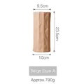 Minimalist apricot ceramic vase with vertical ribbed texture and matte finish finish - Apricot Style A-TK083
