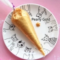 DIY pearl gold cream glue in 100g squeeze bag for phone case and stationery decoration - 100 g / Pearlescent Gold