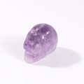 Polished natural purple amethyst crystal skull carving figurine for home decor - Purple Crystal
