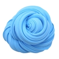 Blue buttery slime clay toy with spiral swirl texture for stress relief 60ml - 60ml / Light Blue