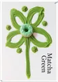 Accessorio per colla crema fai-da-te verde matcha con mini ciambella su base floreale - Verde matcha