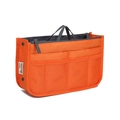 Taschenorganizer in Orange mit mehreren Fächern für Tragetaschen und Handtaschen - Groß / Orange