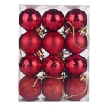 24pcs/4cm Red