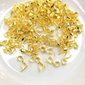 Enganches para colgantes de plata de ley S925 chapados en oro 14k para hacer joyas - Oro de 18K