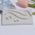 Silikonform mit Glückswolken für Fondant und Schokoladen Kuchendekoration DIY - Glückswolke Stil 2