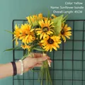 Sunflower Styling Bouquet 3009 Yellow Overall Length 45CM