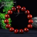 Brasilianisches Rosenholz Armband 15mm 15 Perlen für Damen und Herren Holzschmuck Gebetskette - 15mm*15 Perlen (Standard)
