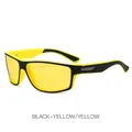 Gafas deportivas polarizadas de visión nocturna con montura negra y lentes amarillas - Montura Negro Amarillo Lentes Amarillas Visión Nocturna
