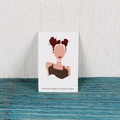 Silver stud earrings displayed on a white art silhouette jewelry card packaging - Style ZK162 (Earrings Only) / 100 Pcs/Pack