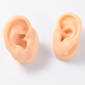 Modelli di orecchie in silicone color carne per espositori di gioielli e apparecchi - Orecchio Sinistro / Nudo