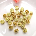 18k vergulde levensboom cilinderkralen voor DIY sieraden maken en creatieve hobby's - 18k Goud Kleurbehoud