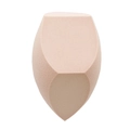 Pink multi-faceted giant makeup sponge puff with unique three-cut surface design - OPP Bag / Nude