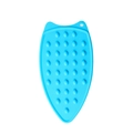 Tappetino poggiaferro in silicone blu cielo ispessito con rilievi antiscivolo - Blu