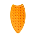 Poggiastiromano in silicone arancione spesso con protuberanze antiscivolo termoisolanti - Arancione