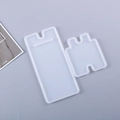 Translucent rectangular and square silicone molds for DIY resin phone stand making - New Phone Stand Mold (2pcs Set) / Translucent