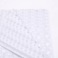 White tissue paper with silver glitter star patterns for luxury gift wrapping and bouquets - Silver Star