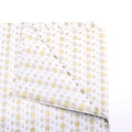 Translucent tissue paper with golden star patterns for floral and gift packaging - Gold Star
