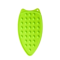 Poggiaferro in silicone verde lime spesso con protuberanze antiscivolo termiche - Verde