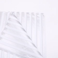 White gift tissue paper featuring vertical silver foil stripes for elegant gift wrapping - Silver Horizontal Stripes