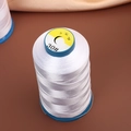 White #30 grade pearl stringing thread spool with glossy finish for DIY jewelry - 30# Thread 1 Roll (For 2-4mm Pearls)
