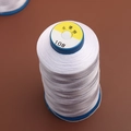 White 10# industrial strength sewing thread spool for professional DIY pearl beading - 10# Thread 1 Roll (For 10-12mm Pearls)