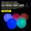Luminous apple night light with colorful LED glow for Christmas and creative gifts - Glowing Apple Night Light (No Text)